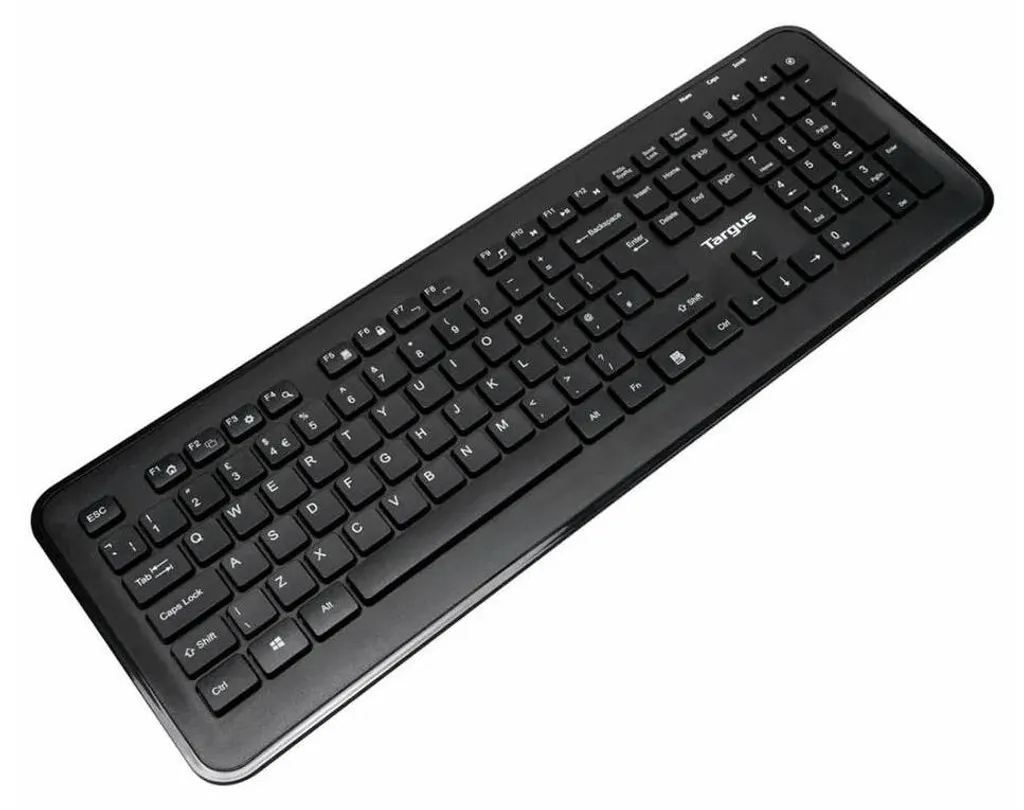 Pack Clavier et Souris Sans Fil Targus AKM610NO Noir QWERTY Nordique