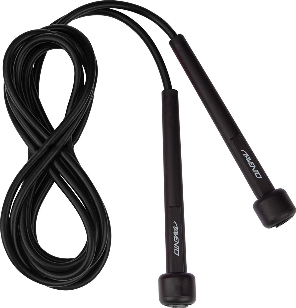 Skakanka Avento Basic 2,8 metra PVC czarna Zdjęcie produktu 