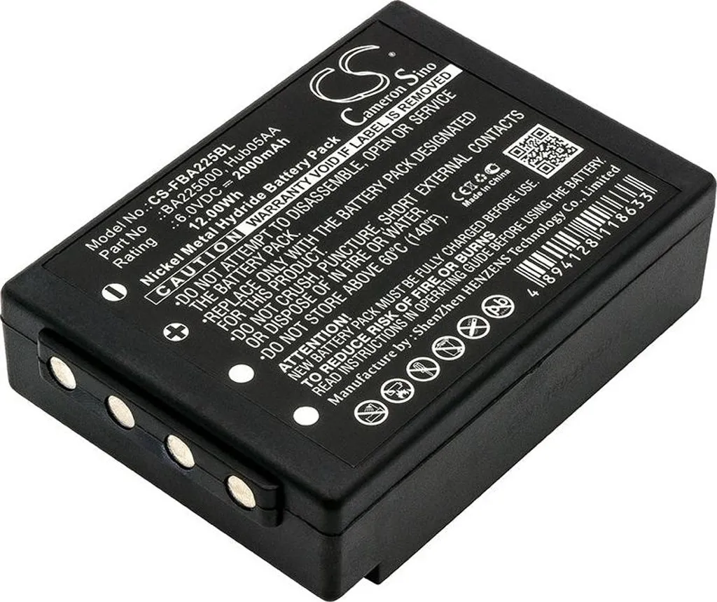 Batterie Haute Densité 1500mAh pour HBC Linus 6 Radiomatic Longue Durée