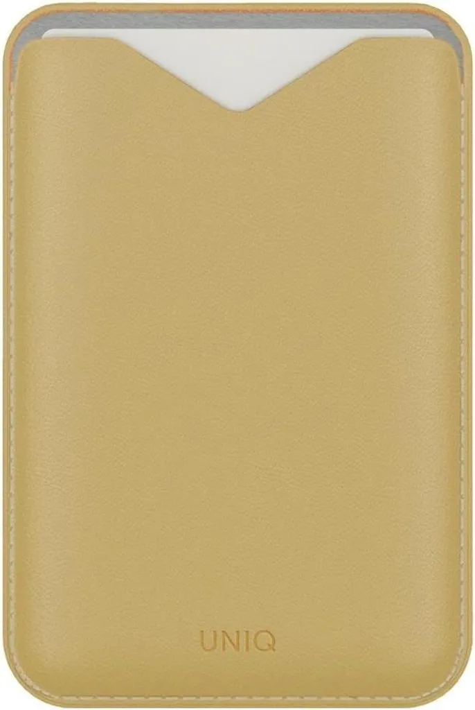Portafoglio Magnetico Uniq Lyden Evo Giallo | Wallet MagSafe Premium