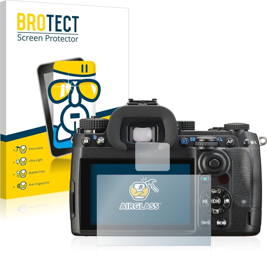 BROTECT Schutzglas für Pentax K-3 Mark III Schutzfolie Produktbild 