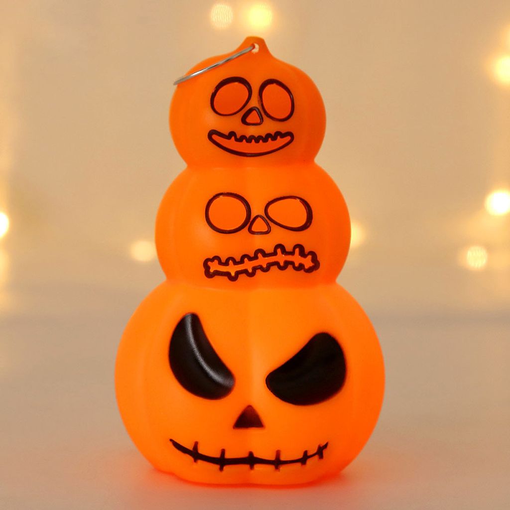 SWOAMER Halloween Deko 5 Stück - Kürbis & Ahornblatt Blumen Für Herbstdekoration