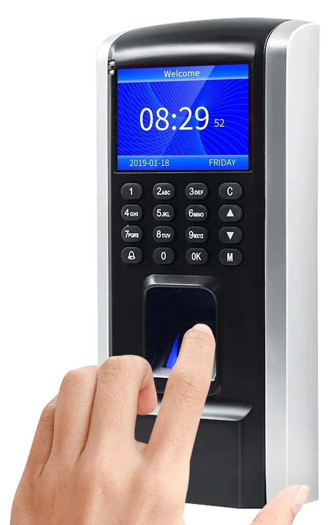 Pointeuse empreinte digitale avec sonnette et accès par mot de passe - 2