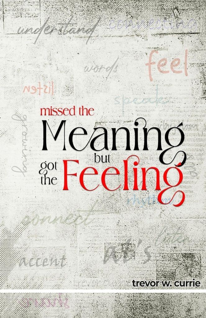 missed the meaning, but got the feeling