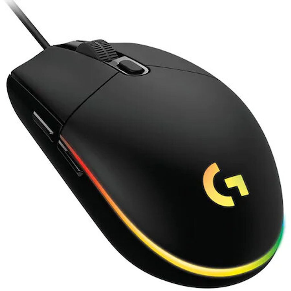 Logitech G203 LIGHTSYNC RGB-Beleuchtung Gaming-Maus Spieloptik