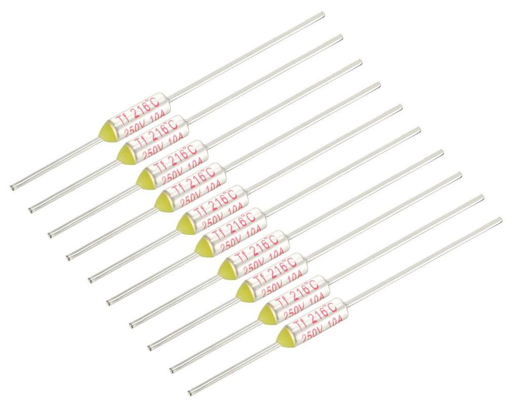 10 Stš¹ck 250V 10A 216¡ãC Celsius Schaltkreis Abschalttemperatur Sicherung de
