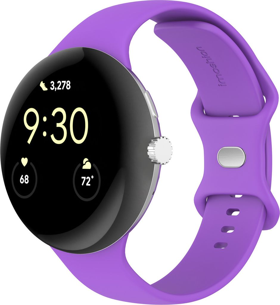 Google Pixel Watch 3 - 45 mm/Google Pixel Watch 4 - 45 mm Band: imoshion Silikonband 2.0