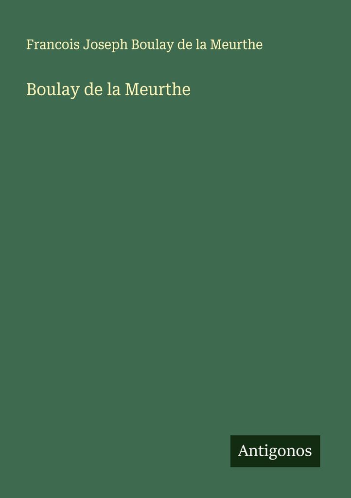 Boulay de la Meurthe