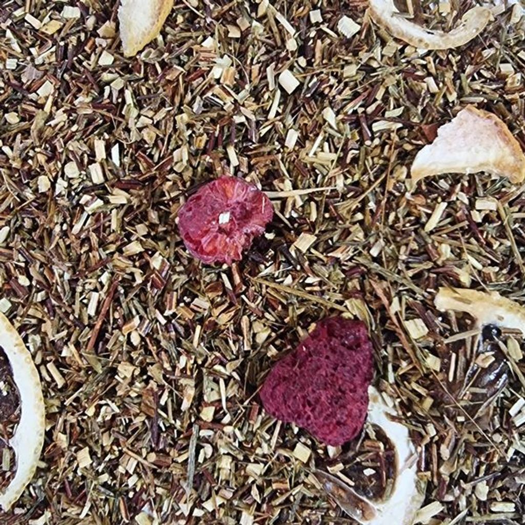 Himbeere Lemon Rooibos Tee grün Naturideen 100g