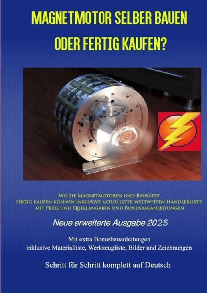 Magnetmotor selber bauen oder fertig kaufen? Ausgabe 2025
