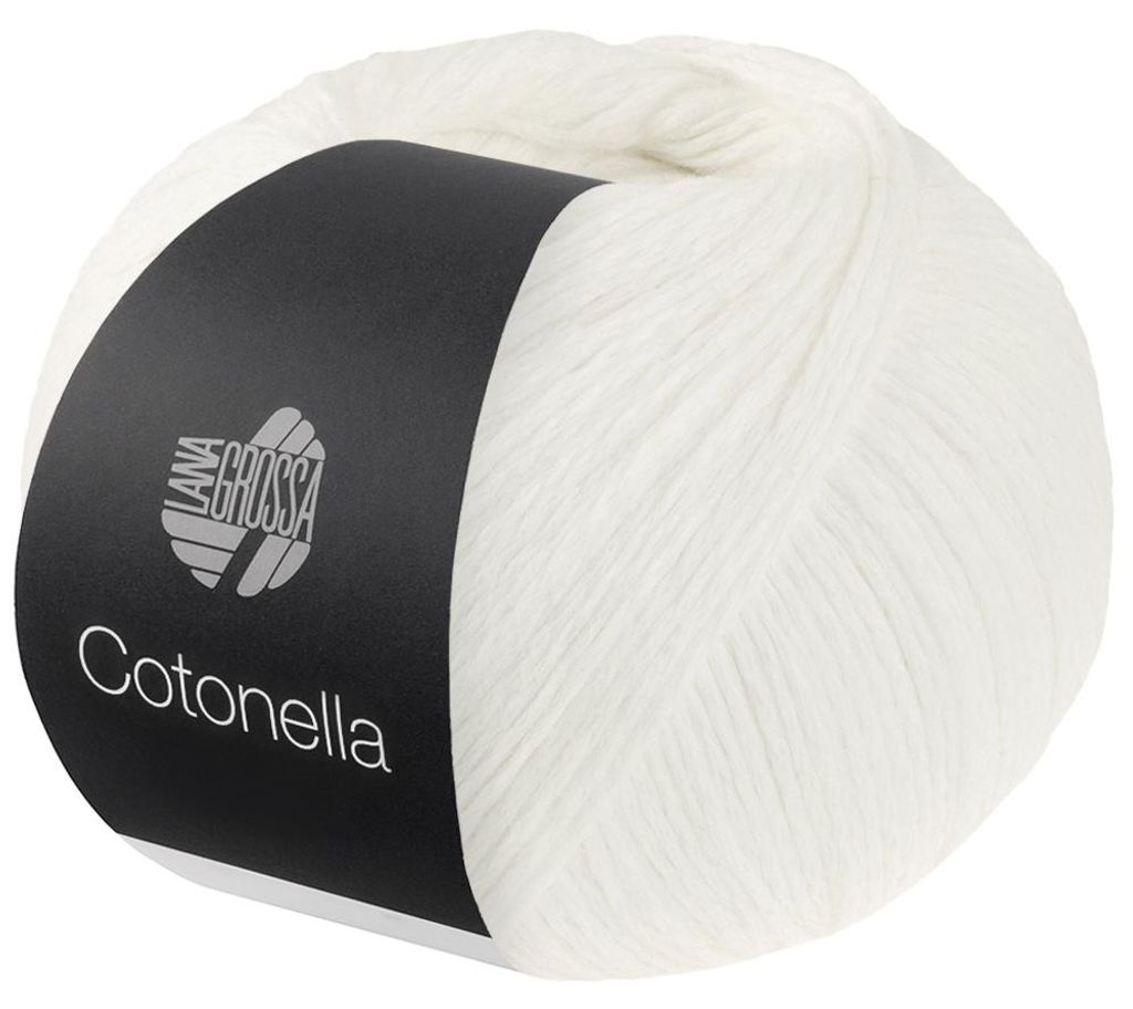 Lana Grossa - Cotonella 50g  0201 weiß Produktbild 