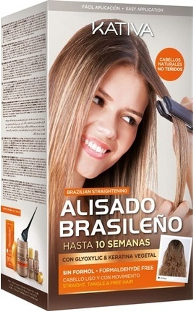 Kativa Brazilian Straightening Brunette Kit sada s Obrázek produktu 