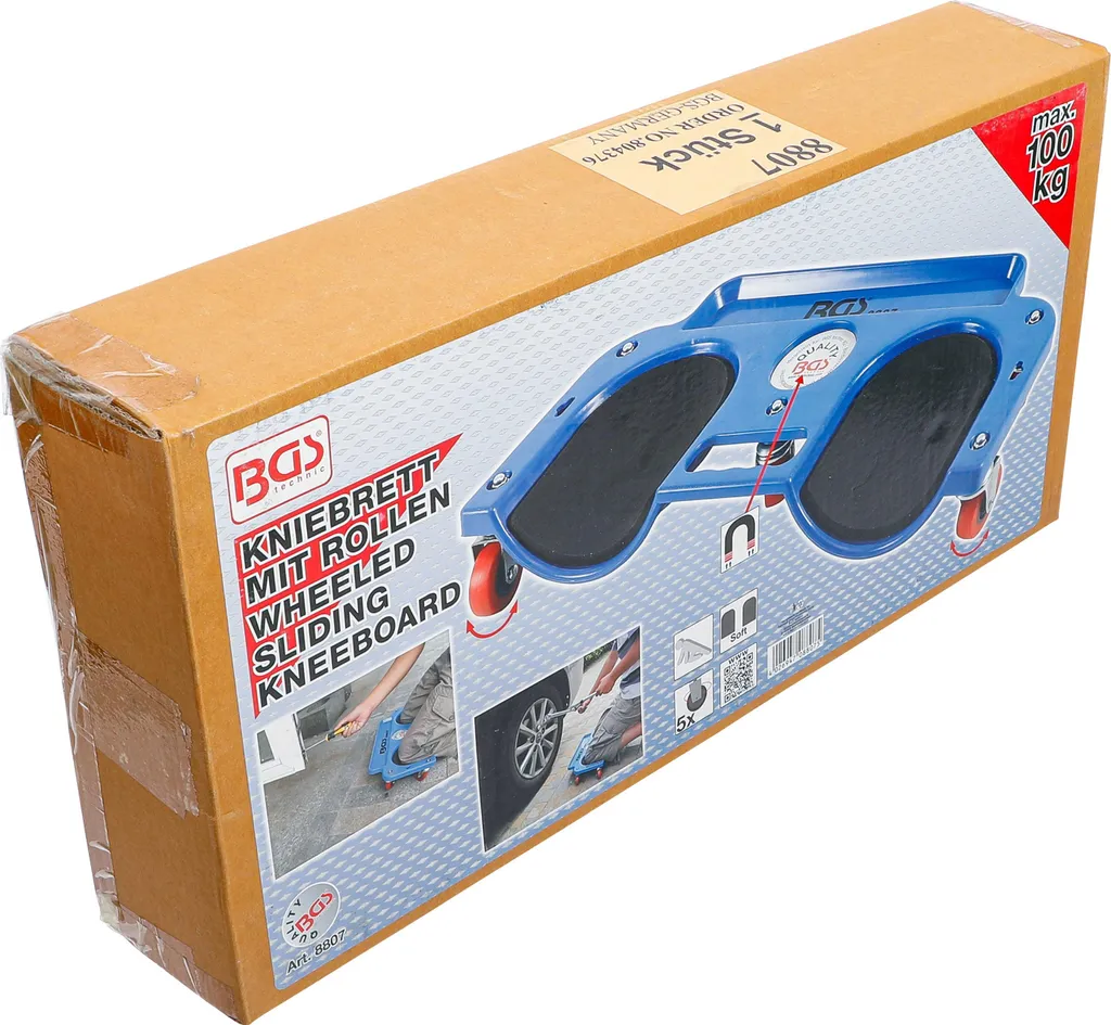 BGS Ginocchiera con rotelle max. 100 kg - 8807 - 7