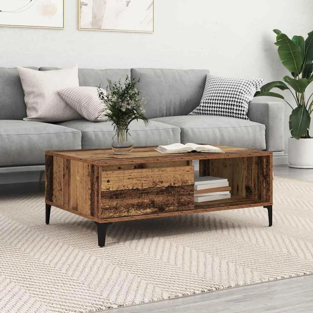 Offerta Tavolino Maison Exclusive Legno Antico 90x60x35 cm Prezzo