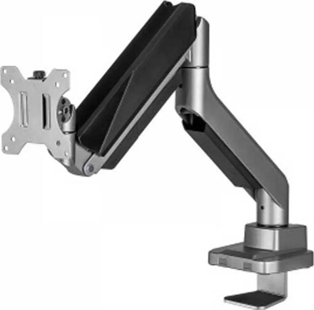 Bras de bureau V7 DM1HDS pour libérer de l'espace avec écran 49"