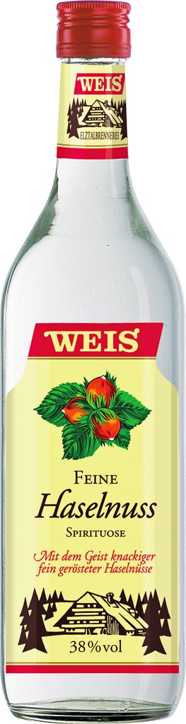 Weis Haselnuss 38% Vol. (1x1l Flasche)
