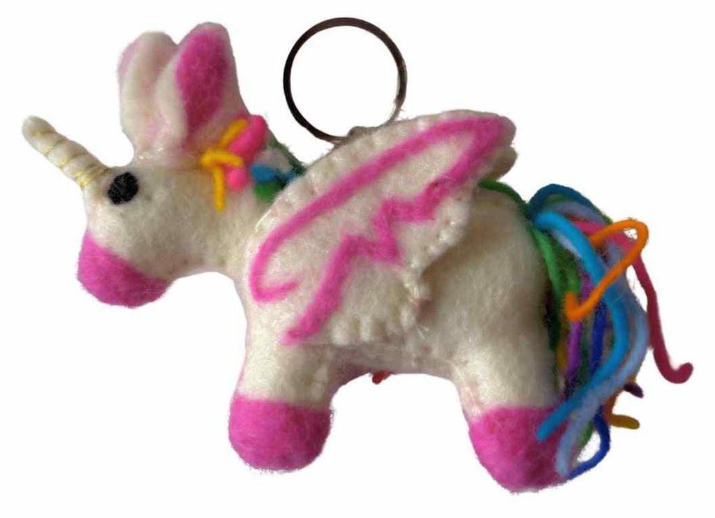 Lazy Jacks - Schlüsselanhänger, Einhorn LJ568 (Einheitsgröße) (Bunt)
