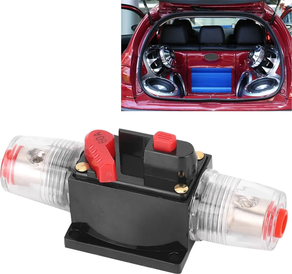 KIISS Fusibile di auto-ripristino 12V 30A/40A/60A Car Audio Stereo