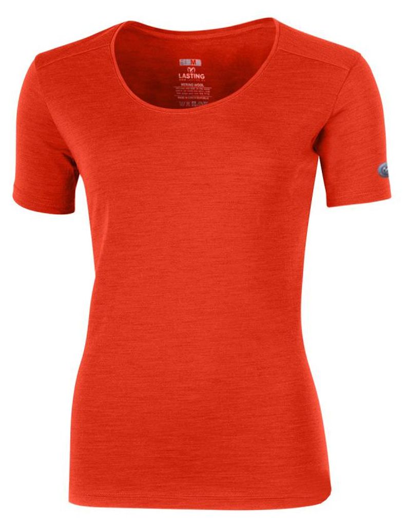 IRENA Damen Merinowoll-Kurzarm-T-Shirt