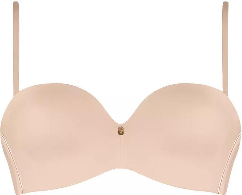 Triumph Beige Body Make-Up Essentials WDP Gepolsterter Bügel-BH mit abnehmbaren Trägern, Größe 75D