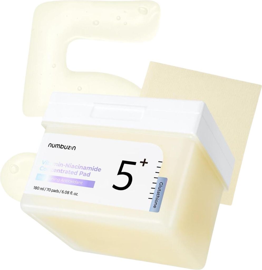 Numbuzin No.5 Vitamin-Niacinamide Pads – 70 Pads / 180 ml – Produktbild 
