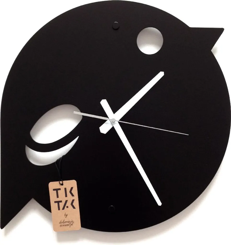 Grande horloge murale pour salon Decorizzly® Fat Bob style industriel
