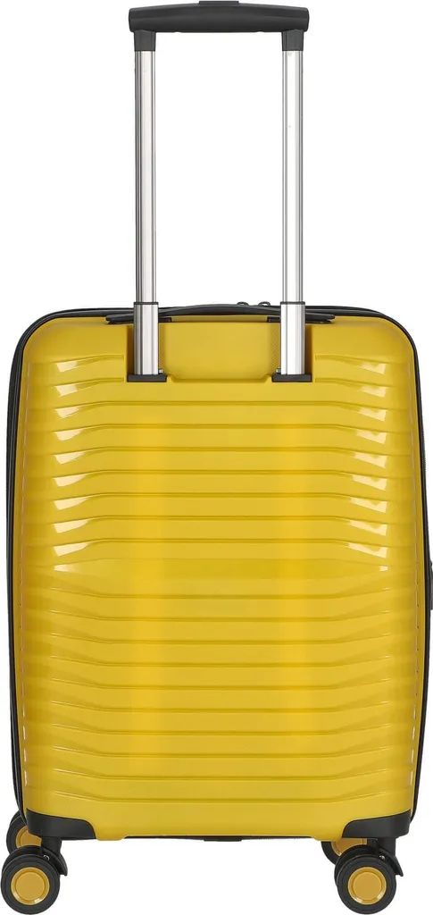 Valise Stratic Bright+ Trolley Expensible Jaune Gold 56cm Rigide - 17