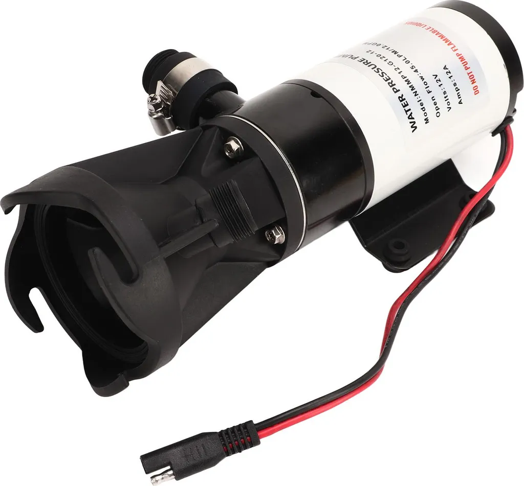 Pompe 12V 45 l/min : Finis les problèmes de pression dans votre Van