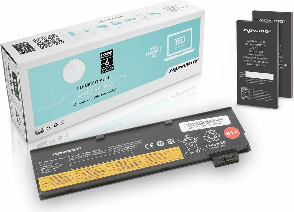 Batéria SB10K97582 pre Lenovo ThinkPad T470 T570 Obrázok produktu 