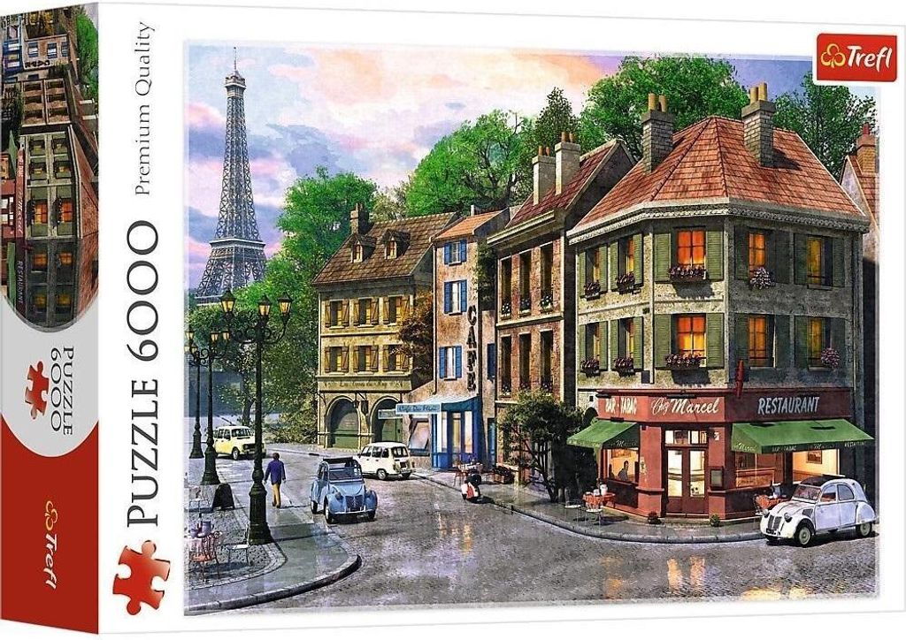 Trefl Puzzle Straße in Paris, 6000 Teile, 136 x 96 cm, 65001
