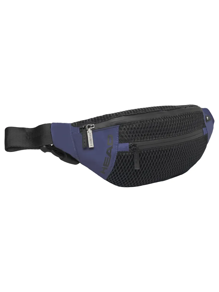 HEAD Sac banane résistant Navy avec sangle ajustable et mesh respirant - 2