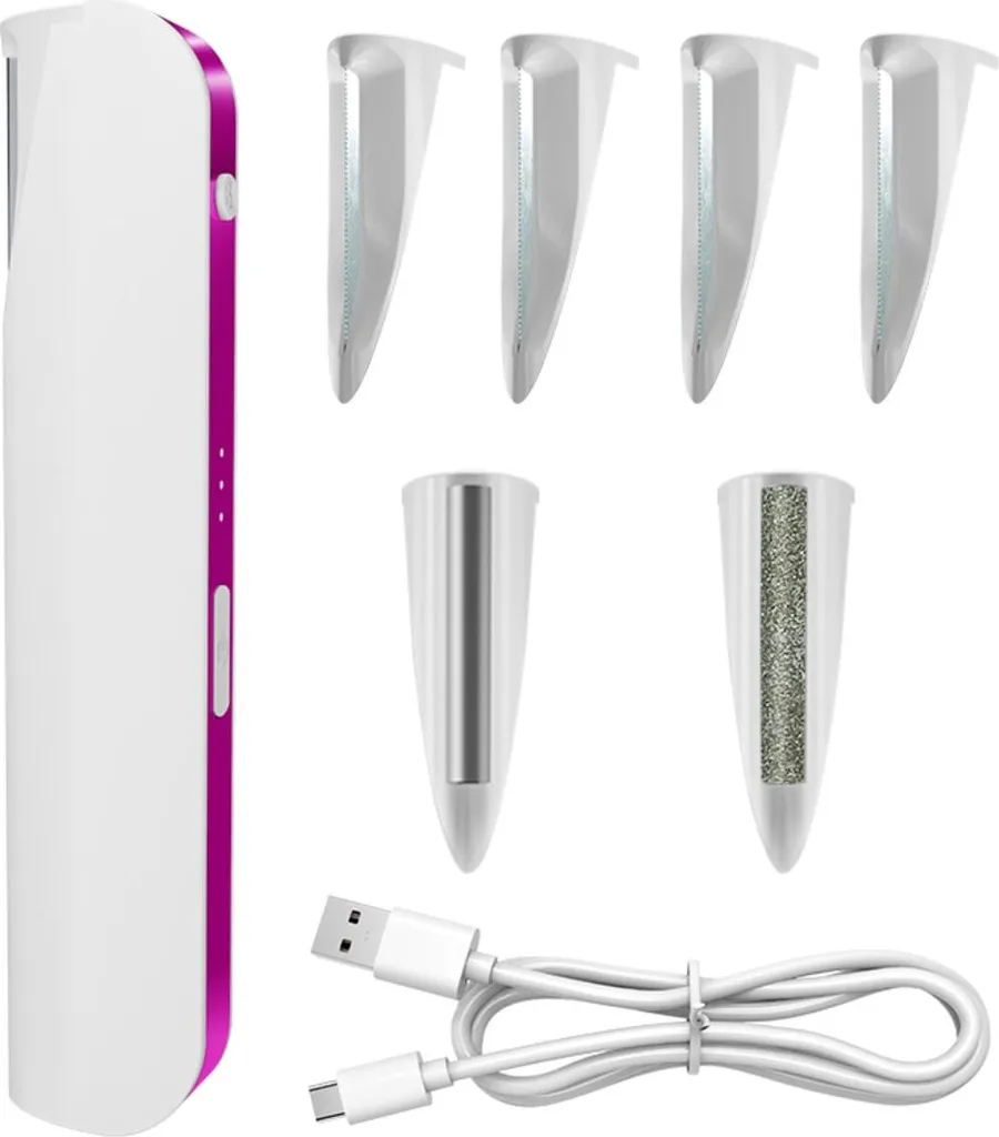 Offerta INF Depilatore Facciale USB-C: Bianco, Potente e Delicato