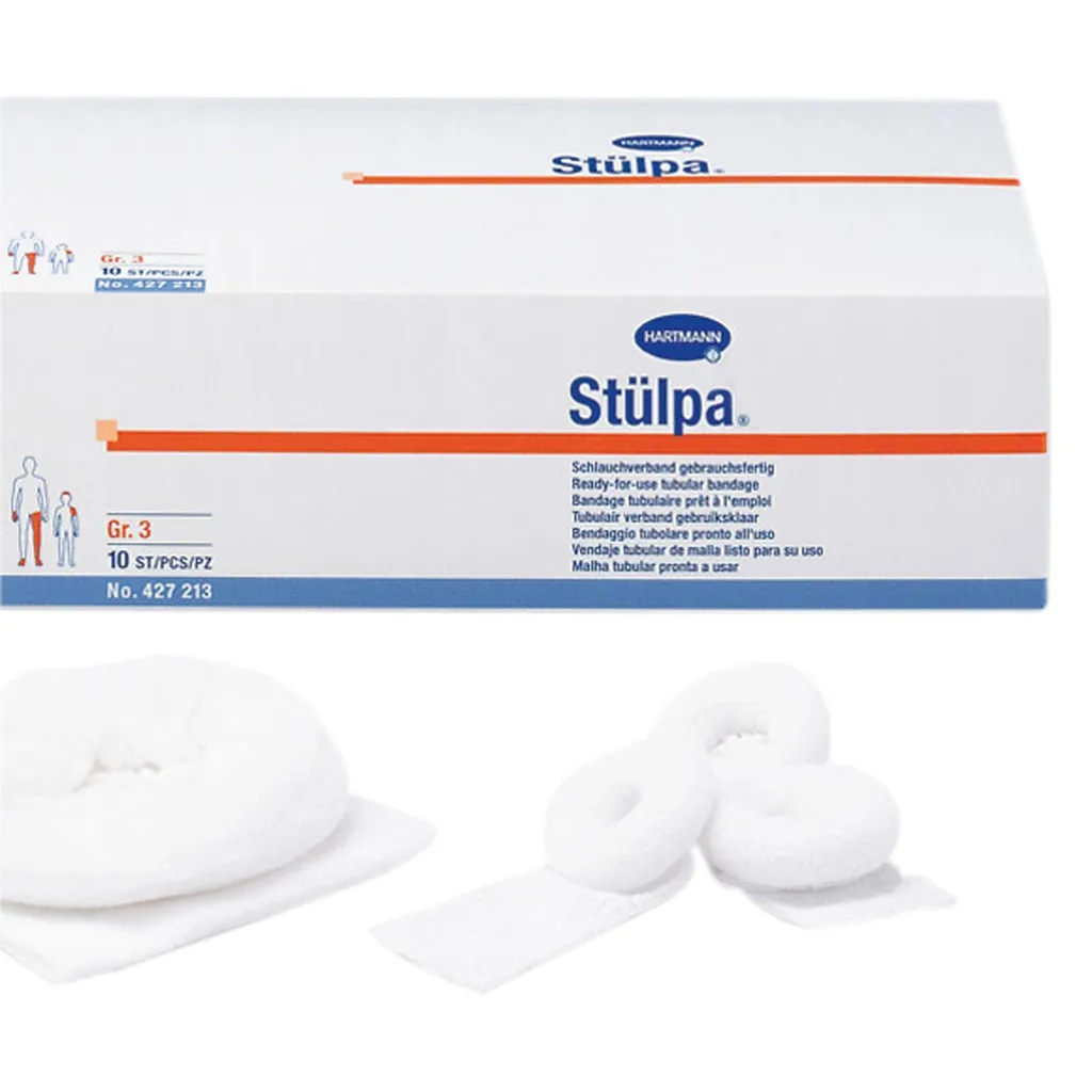 Hartmann Stülpa® Taglia 4: Benda Tubolare per Fissaggio - 10 Pezzi