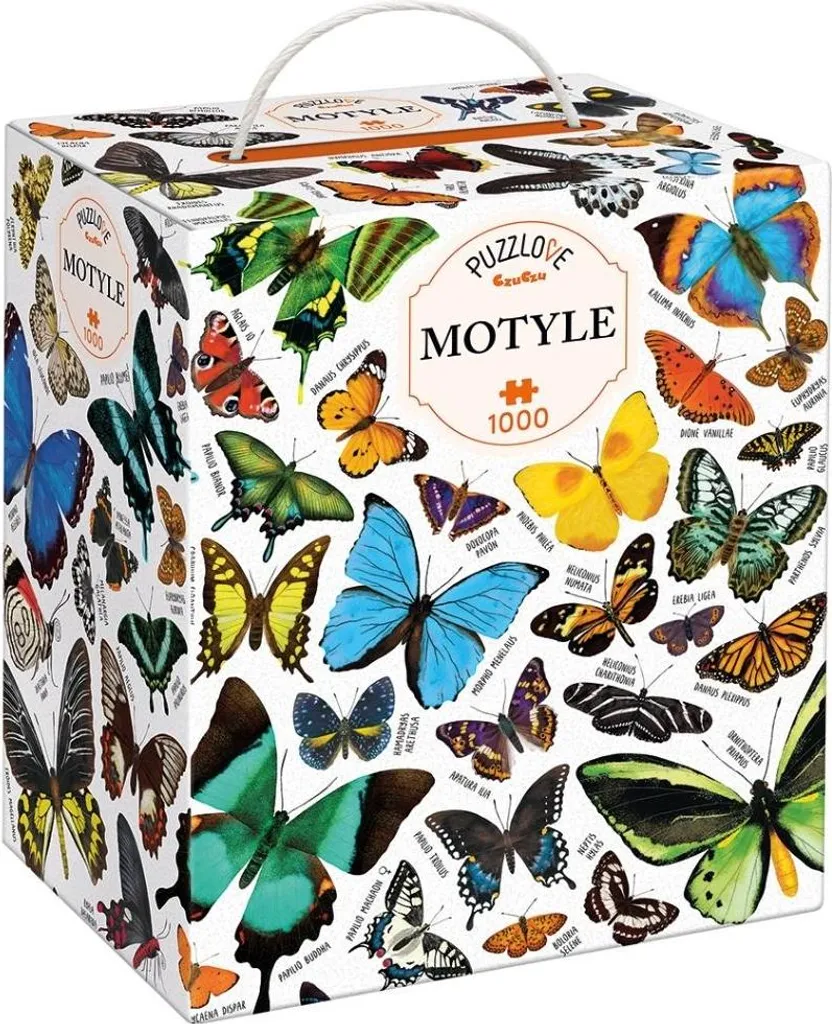 Puzzle Détente 1000 pièces Papillons CzuCzu Puzzlove - Activité Anti-Stress