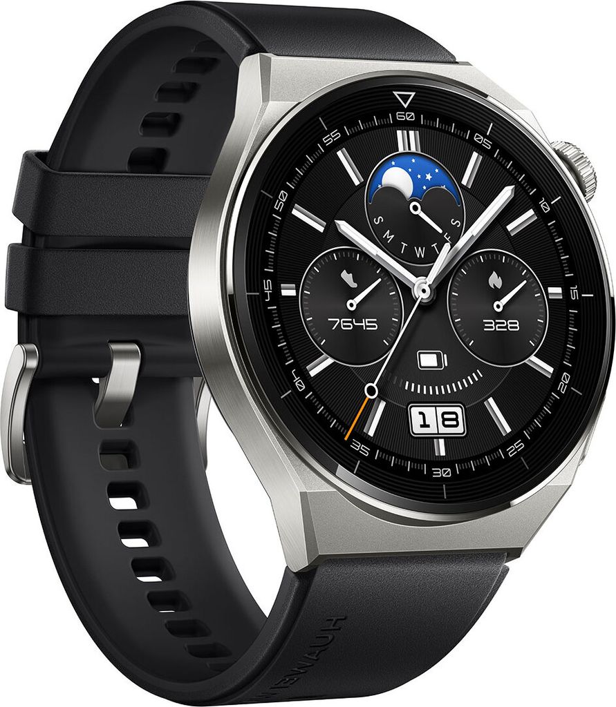 Huawei Watch GT3 Pro 46mm (Odin-B19S) Active Fluororubber Produktbild 