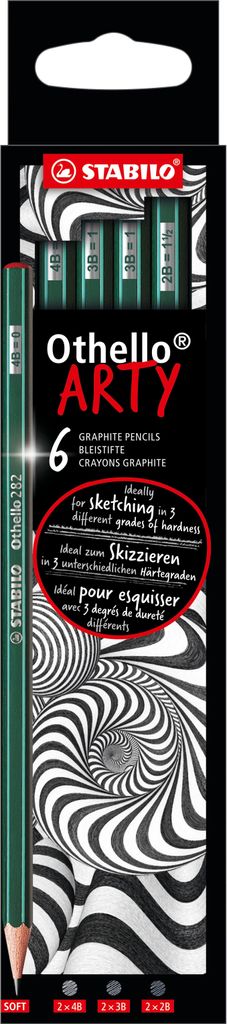 STABILO Othello "Weich" 6er Etui ARTY"
