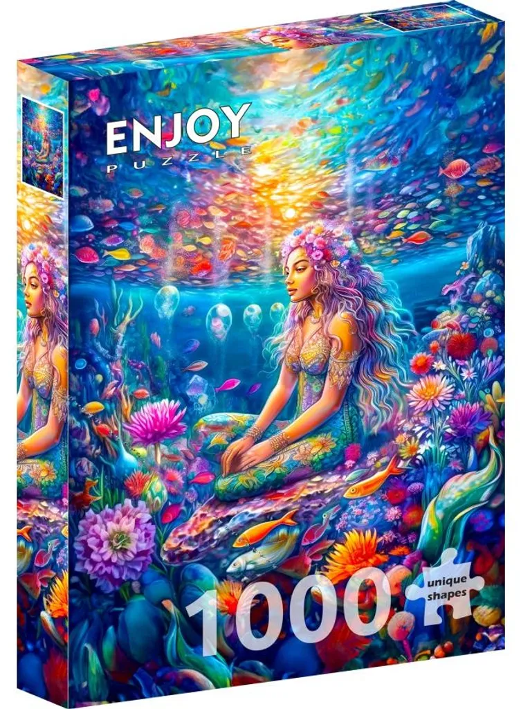 Puzzle 1000 pièces pour adultes Enjoy - Illustration Marine Abyssale