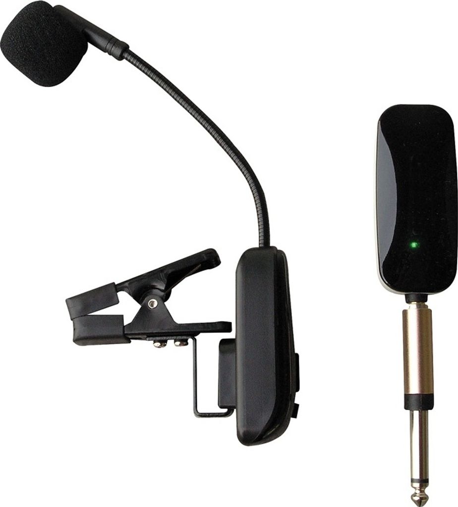 DEXON Drahtloses Mikrofon für Musikinstrumente MBD 500