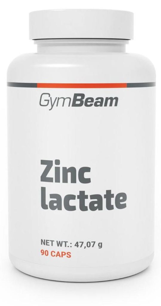 GymBeam - Zinklaktat, 90 Kapseln
