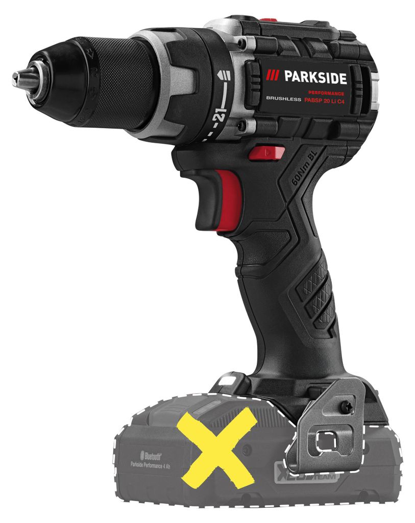 PARKSIDE PERFORMANCE® 20 V Akku-Bohrschrauber »PABSP 20 Li Produktbild 