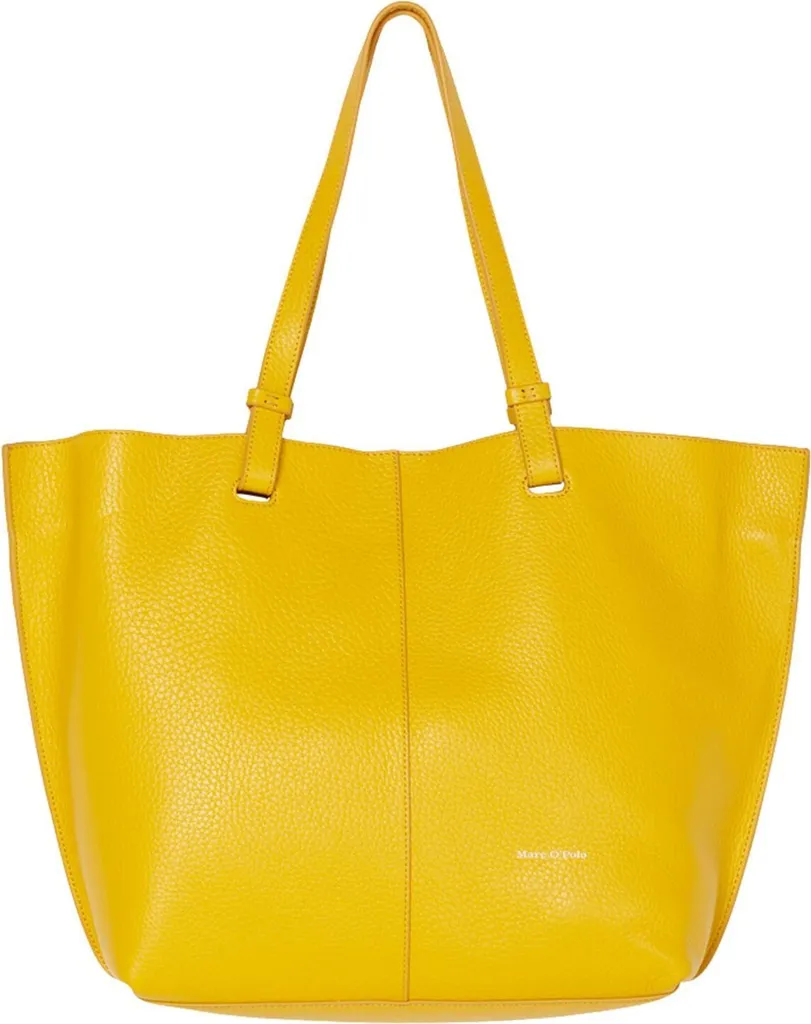 Sac shopper de ville Marc O'Polo jaune idéal pour travail et sorties