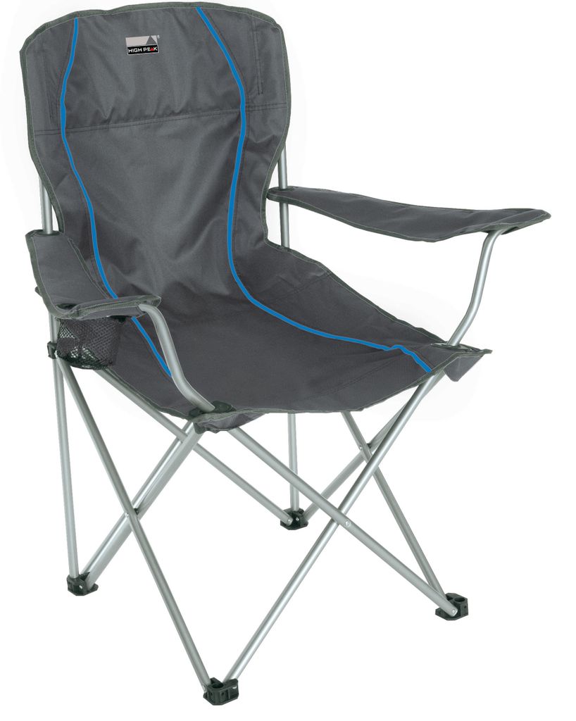 High Peak Salou Campingstuhl schwarz Produktbild 