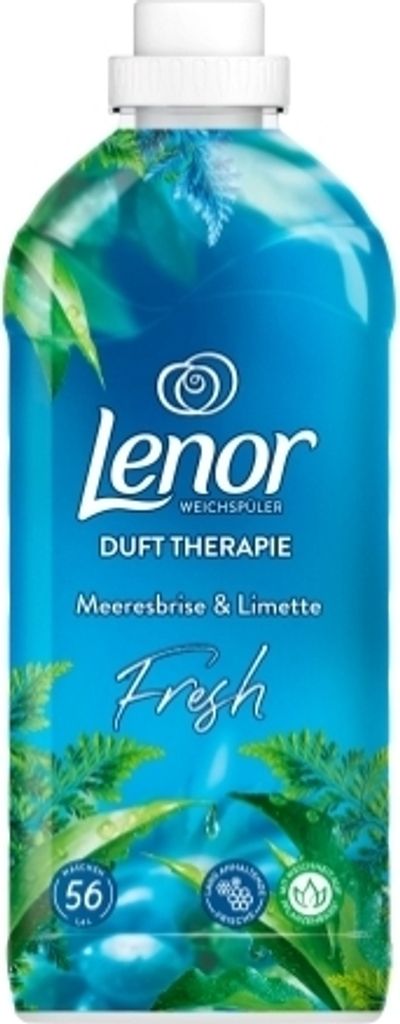 Lenor Weichspüler FRESH 1,4L XXL Meeresbrise + Limette 56 Produktbild 3