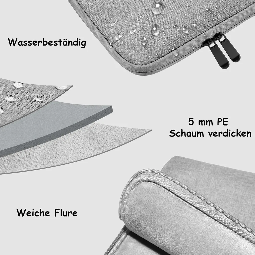 Custodia PC 16 Pollici AIPIE: Manica Protettiva Professionale 40cm - 4