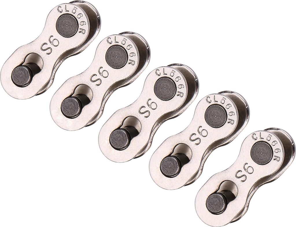 Qiterr 5 Paar Fahrrad Kettenglied, Heavy Duty Bikcycle Quick Release Ketten Mater Links Magic Joint Connector fr 8/9/10 Geschwindigkeit(9 Geschwind...