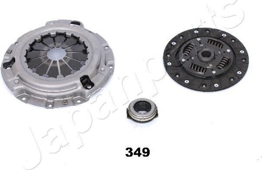 JAPANPARTS Kupplungssatz Kupplung für MAZDA 2 Schrägheck (DE, DH3) KF-349