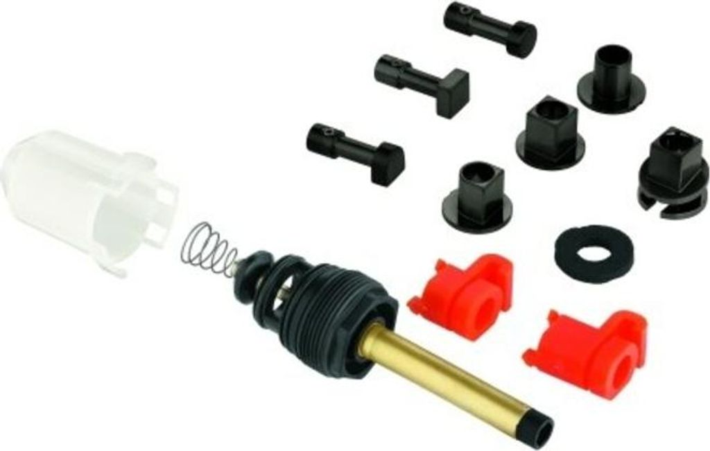 GROHE Umstellung 48442, für Unterputz-Einhandmischer Wanne, inklusive Umstellknopf, hard graphite gebürstet