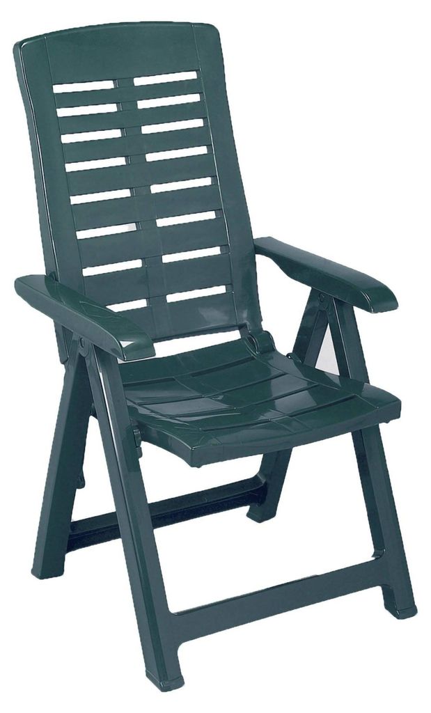 Halsell - Outdoor-Stuhl, Grün, ein Stuhl  Italy Produktbild 