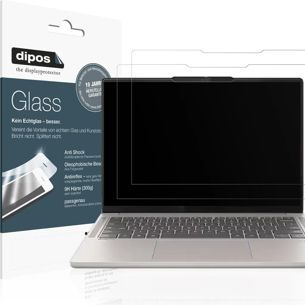 Protezione Schermo Lenovo Chromebook Plus 14 Gen 10 9H Opaco dipos
