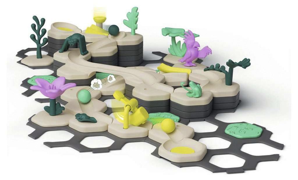 Ravensburger GraviTrax Junior – Set Extension Desert (33 Pièces) – Circuit De Billes – Dès 3 Ans
